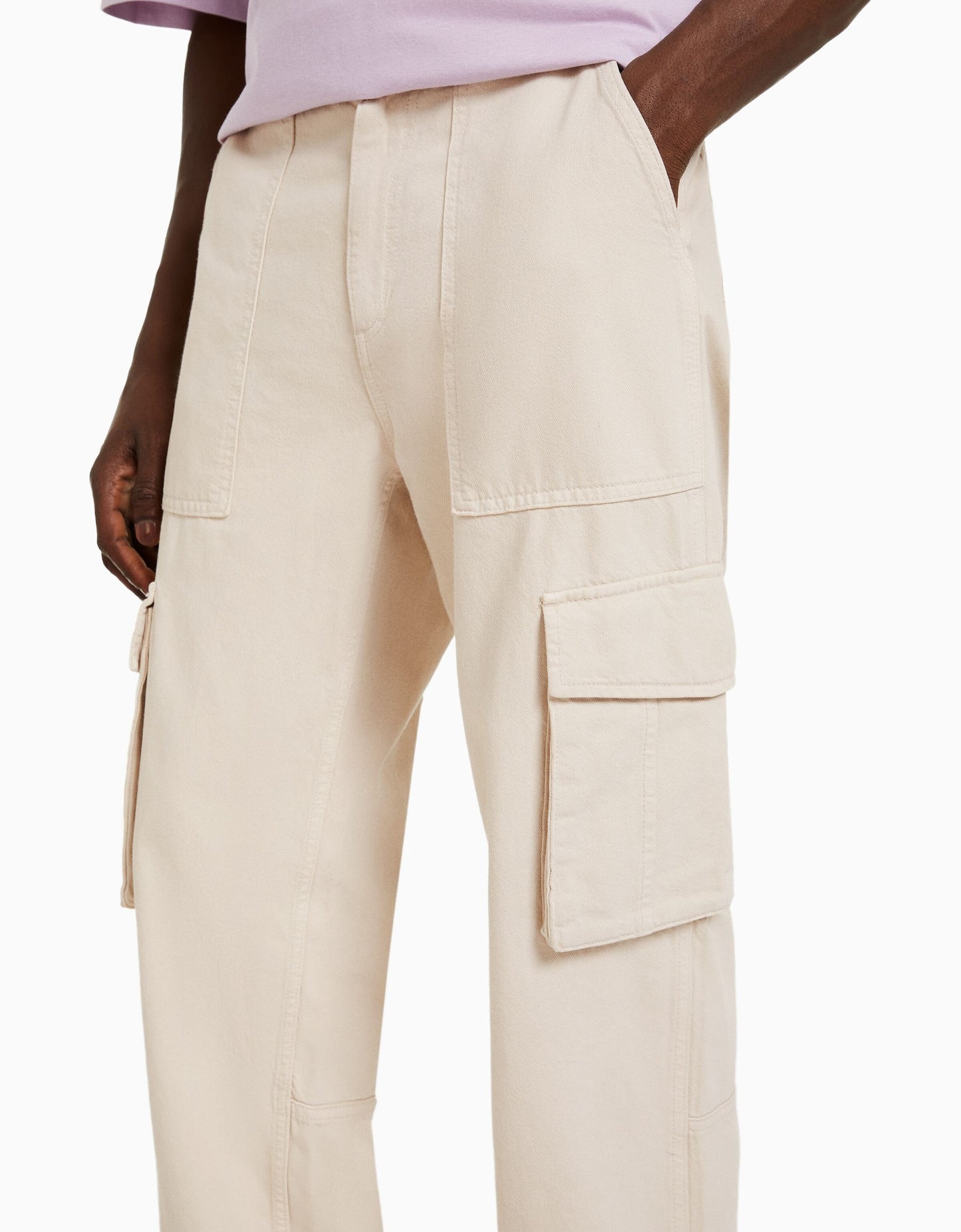 DOUBLE POCKET COTTON TWILL PANT